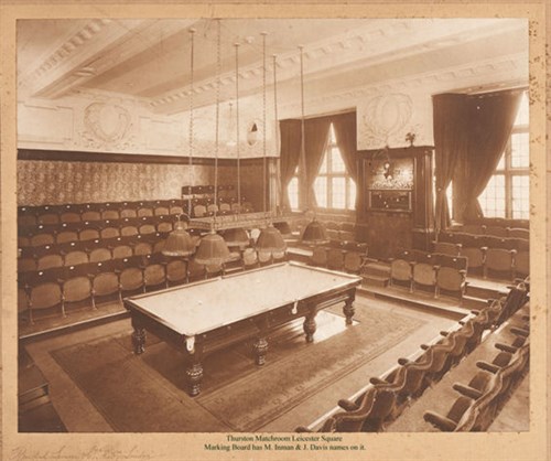 Thurston Match Room Leicester Square London