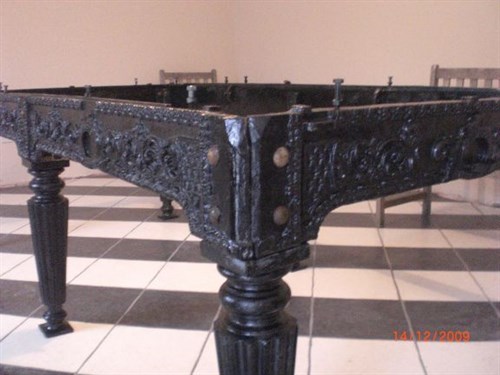 Cast Iron Billiard Table